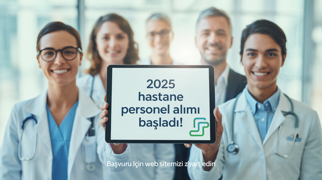 2025 Hastane Personel Alımı Başladı! KPSS’li ve KPSS’siz Binlerce Kişiye İş Fırsatı!